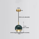GobekUsa LED Marble Pendant Lamp: Modern Luxury Hanging Light for Home, Restaurant & Bedroom