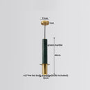 GobekUsa LED Marble Pendant Lamp: Modern Luxury Hanging Light for Home, Restaurant & Bedroom
