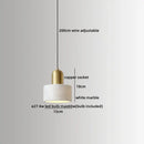 GobekUsa LED Marble Pendant Lamp: Modern Luxury Hanging Light for Home, Restaurant & Bedroom