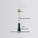 GobekUsa LED Marble Pendant Lamp: Modern Luxury Hanging Light for Home, Restaurant & Bedroom