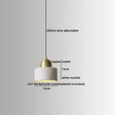 GobekUsa LED Marble Pendant Lamp: Modern Luxury Hanging Light for Home, Restaurant & Bedroom