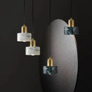 GobekUsa LED Marble Stone Pendant Light for Dining Room