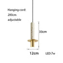 GobekUsa LED Marble Stone Pendant Light for Dining Room