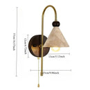 GobekUsa LED Marble Wall Light for Bedroom, Living Room, Dining Room, Hallway