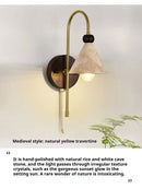 GobekUsa LED Marble Wall Light for Bedroom, Living Room, Dining Room, Hallway