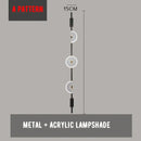 GobekUsa LED Marble Wall Lights - Black Metal Sconces for Living Room, Stairs & Aisle