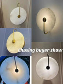 GobekUsa LED Marble Wall Sconce Light Fixture for Living Room Bedroom Decor