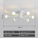 GobekUsa LED Metal Chandeliers for Living Room - Stylish Ceiling Light for Home Decor