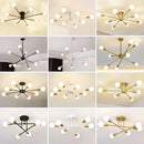 GobekUsa LED Metal Chandeliers for Living Room - Stylish Ceiling Light for Home Decor