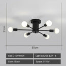GobekUsa LED Metal Chandeliers for Living Room - Stylish Ceiling Light for Home Decor