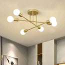 GobekUsa LED Metal Chandeliers for Living Room - Stylish Ceiling Light for Home Decor