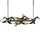 GobekUsa LED Metal Pendant Lights Nordic Hanging Light Chandeliers Elegant Modern Island Decoration