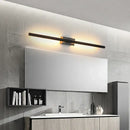 GobekUsa LED Metal Tube Wall Lamp Modern Black Gold Decor Sconce for Bedroom Foyer Bathroom