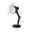 Orange pink & yellow led mini desk lamp – bedroom night light by Decorbites