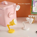 Orange pink & yellow led mini desk lamp – bedroom night light by Decorbites