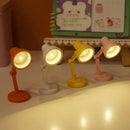 Orange pink & yellow led mini desk lamp – bedroom night light by Decorbites