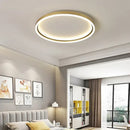 GobekUsa LED Minimalist Chandelier in Black/Golden Finish for Living Room and Bedroom