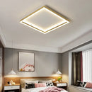 GobekUsa LED Minimalist Chandelier in Black/Golden Finish for Living Room and Bedroom