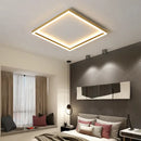 GobekUsa LED Minimalist Chandelier in Black/Golden Finish for Living Room and Bedroom