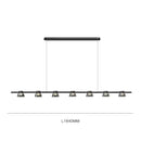 GobekUsa LED Minimalist Chandelier Kitchen Island Pendant Lights for Designer Decor