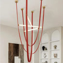 GobekUsa LED Minimalist Chandelier Pendant Lamp for Living Room Decor