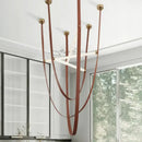 GobekUsa LED Minimalist Chandelier Pendant Lamp for Living Room Decor