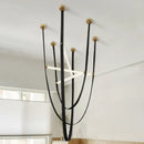 GobekUsa LED Minimalist Chandelier Pendant Lamp for Living Room Decor