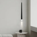 GobekUsa LED Minimalist Pendant Lamp - Black/White for Bedroom, Dining, Coffee Shop Lighting