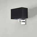 GobekUsa LED Minimalist Wall Lamps with Rectangle Texture Shade for Living Room & Bedroom