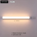 Modern warm white led mirror light wall sconces bathroom fixtures by Decorbites