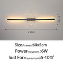 GobekUsa LED Mirror Wall Lamp for Modern Minimalist Decor