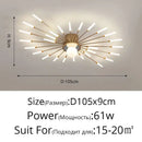 GobekUsa LED Modern Ceiling Lights for Bedroom, Hall & Living Room