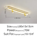GobekUsa LED Modern Chandelier for Living Room Bedroom Indoor Lighting