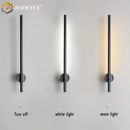 GobekUsa LED Modern Wall Lamp with Built-In Switch for Bedroom Living Room Decor