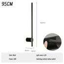 GobekUsa LED Modern Wall Lamp with Built-In Switch for Bedroom Living Room Decor