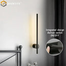 GobekUsa LED Modern Wall Lamp with Built-In Switch for Bedroom Living Room Decor