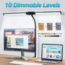 GobekUsa LED Monitor Desk Lamp USB Stepless Dimming Eye-Care Screen Bar Light