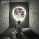 GobekUsa LED Moon Wall Lamp: Minimalist Indoor Lighting for Bedroom and Living Room Decor