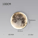 GobekUsa LED Moon Wall Lamp: Modern Indoor Lighting for Bedroom and Living Room Decor