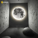 GobekUsa LED Moon Wall Lamp: Modern Indoor Lighting for Bedroom and Living Room Decor