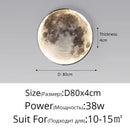 GobekUsa LED Moon Wall Lamp: Modern Nordic Bedroom Decor Lighting