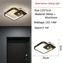 GobekUsa LED Motion Sensor Ceiling Lamp for Home - Indoor Lighting Fixtures