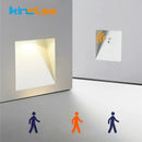 GobekUsa LED Motion Sensor Wall Lamp 3W: Indoor/Outdoor Corner Decor Light Fixture