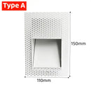 GobekUsa LED Motion Sensor Wall Lamp 3W: Indoor/Outdoor Corner Decor Light Fixture