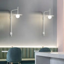GobekUsa LED Movable Arm Wall Lamp for Bedroom Home Indoor Lighting