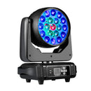 GobekUsa LED Moving Head 19x15W RGBW 4-in-1 Beam Wash/Zoom Light - DMX512 Control