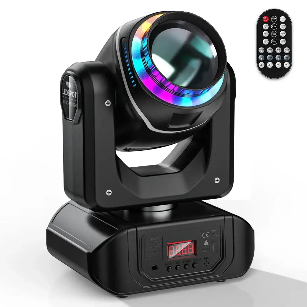 GobekUsa LED Moving Head Light with 10 Gobos & Remote Control for Events, photo 6 of 6