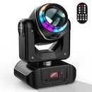GobekUsa LED Moving Head Light with 10 Gobos & Remote Control for Events