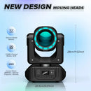 GobekUsa LED Moving Head Light with 10 Gobos & Remote Control for Events