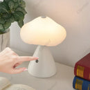 Modern multi color mushroom night light bedroom lamp by Decorbites